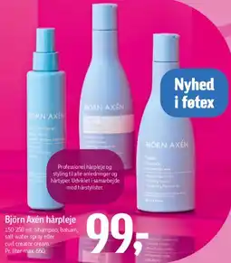 Føtex Björn Axén hårpleje tilbud
