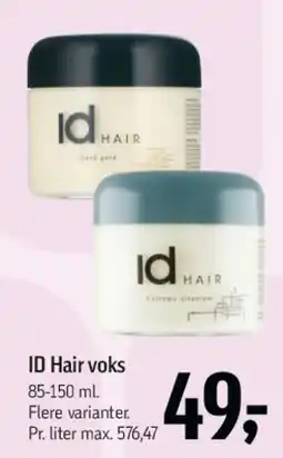 Føtex ID Hair voks tilbud