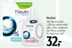 Føtex Neutral tilbud