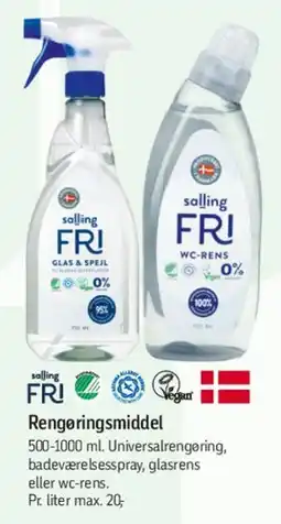 Føtex Rengøringsmiddel (FRI) tilbud