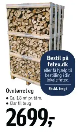 Føtex Ovntørret eg tilbud