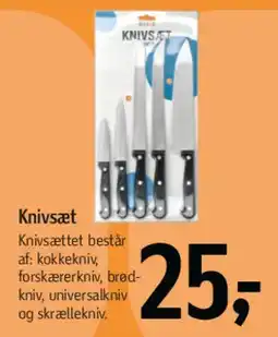 Føtex Knivsæt tilbud