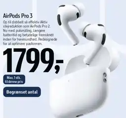Føtex AirPods Pro 3 tilbud