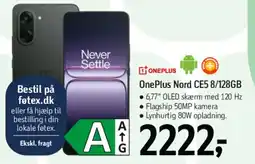 Føtex OnePlus Nord CE5 8/128GB tilbud
