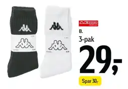 Føtex Kappa strømper 3-pak tilbud