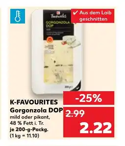 Kaufland DE K-FAVOURITES Gorgonzola dop tilbud
