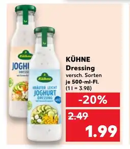 Kaufland DE KÜHNE Dressing tilbud