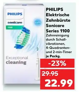 Kaufland DE PHILIPS Elektrische zahnbürste sonicare series 1100 tilbud
