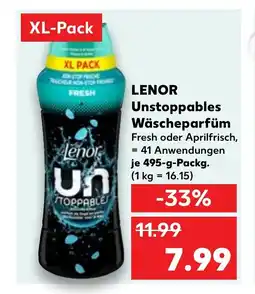 Kaufland DE LENOR Unstoppables wäscheparfüm tilbud