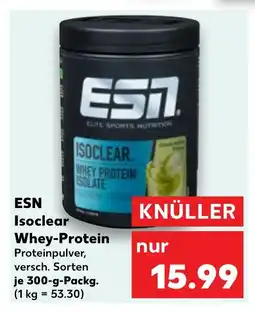 Kaufland DE ESN Isoclear whey-protein tilbud