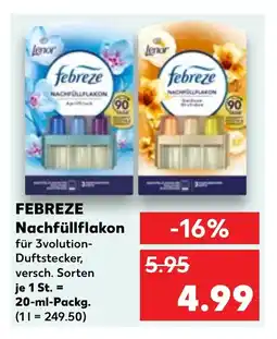 Kaufland DE FEBREZE Nachfüllflakon tilbud