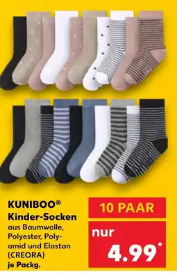 Kaufland DE KUNIBOO Kinder-socken tilbud