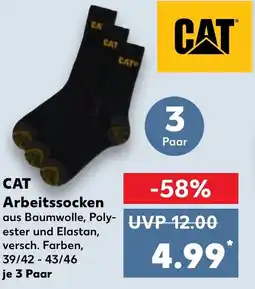 Kaufland DE Cat arbeitssocken tilbud