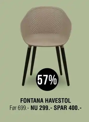 Fontana havestol