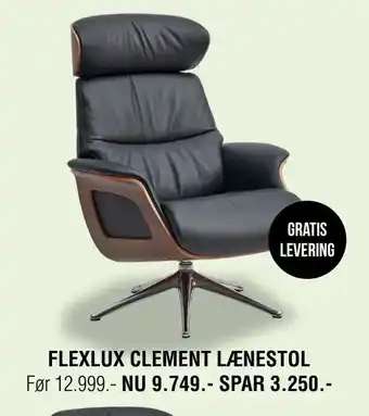 Ilva Flexlux clement lænestol tilbud