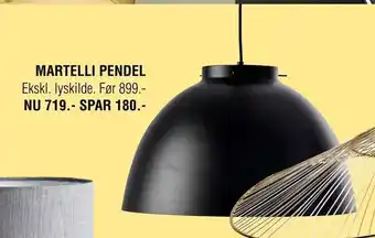 Ilva Martelli pendel tilbud