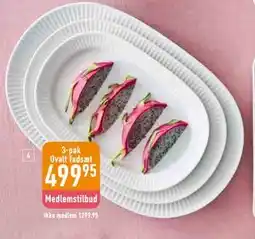 Imerco Ovalt fadsæt 3-pak tilbud