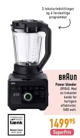 Imerco Power blender tilbud