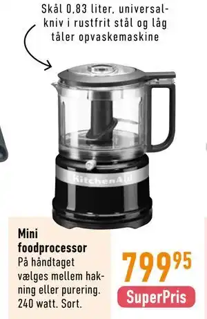 Mini foodprocessor