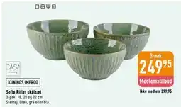 Imerco Sofia Riflet skålsæt tilbud