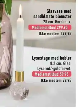 Imerco Lysestage med bobler tilbud