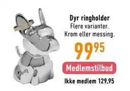 Imerco Dyr ringholder tilbud