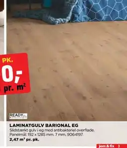 jem & fix LAMINATGULV BARIONAL EG tilbud
