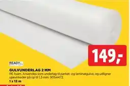 jem & fix GULVUNDERLAG 2 MM tilbud