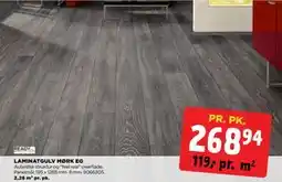 jem & fix LAMINATGULV MØRK EG tilbud