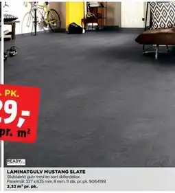 jem & fix LAMINATGULV MUSTANG SLATE tilbud