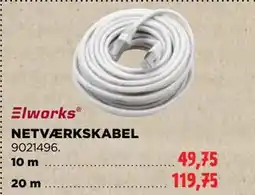 jem & fix NETVÆRKSKABEL tilbud