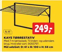 jem & fix KAYS TØRRESTATIV tilbud