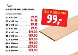 jem & fix MASSIVE HYLDER 18 MM tilbud