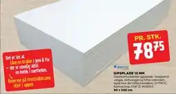 jem & fix GIPSPLADE 13 MM tilbud