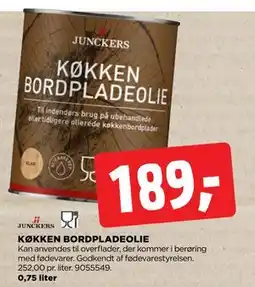 jem & fix KØKKEN BORDPLADEOLIE tilbud