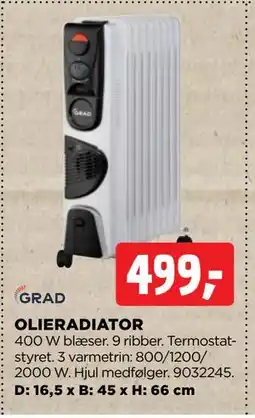 jem & fix OLIERADIATOR tilbud