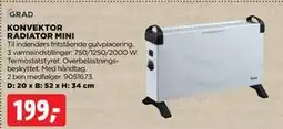 jem & fix KONVEKTOR RADIATOR MINI tilbud