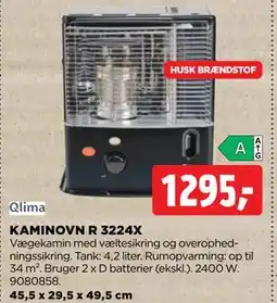 jem & fix KAMINOVN R 3224X tilbud
