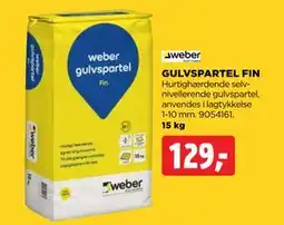 jem & fix GULVSPARTEL FIN tilbud