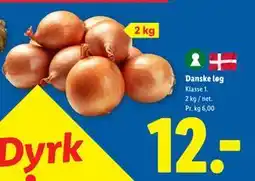 Lidl Danske løg tilbud