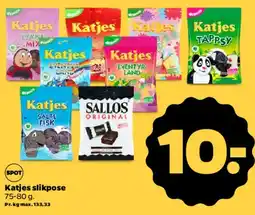 Netto Katjes slikpose / Sallos mm. tilbud