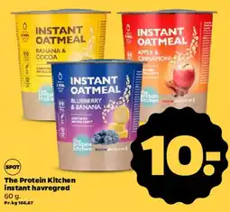 Netto The Protein Kitchen Instant Oatmeal tilbud