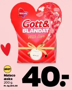 Netto Malaco Gott & Blandat æske tilbud