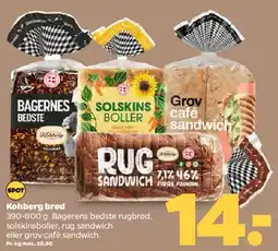 Netto Kohberg brød / Bagerens Bedste tilbud