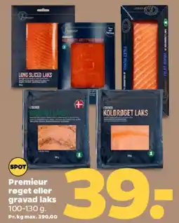 Netto Røget eller gravad laks tilbud