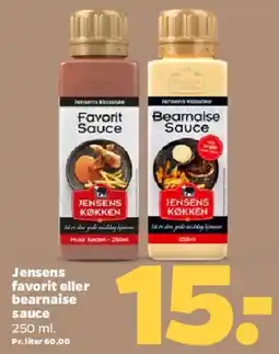 Netto Jensens favoritsauce / Bearnaisesauce tilbud