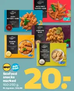 Netto Seafood snacks tilbud