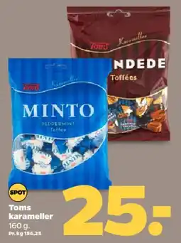 Netto Toms karameller / Minto tilbud