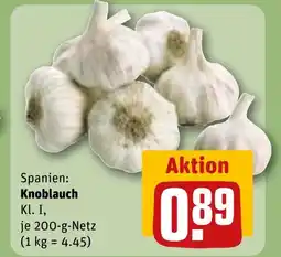 REWE DE Knoblauch tilbud