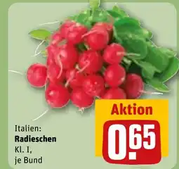 REWE DE Radieschen tilbud